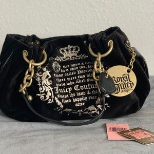 New Juicy Couture Velour Hand Bag